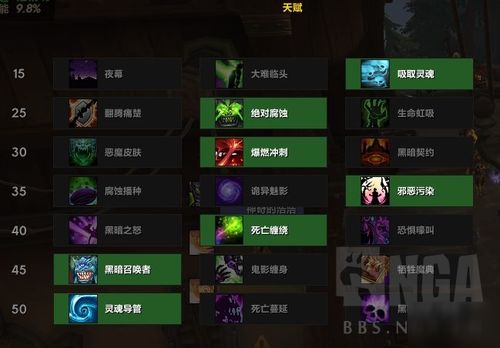魔兽世界术士天赋加点指南与推荐