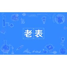 表老指的是什么人