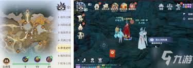 梦幻新诛仙空桑山探灵位置全图一览