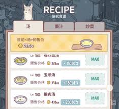 喵力全开猫咪和汤手游终极魔法食谱全攻略